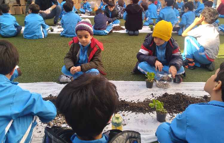 :اردوی درون مدرسه ای به مناسبت روز درختکاری 6
