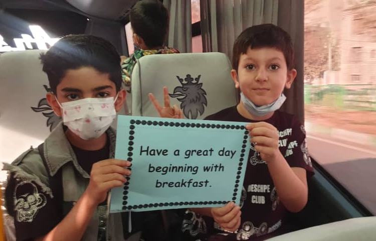 :اردوی زبانی(صبحانه)، کافه بارزیل، کلاس زمین و مریخ 10