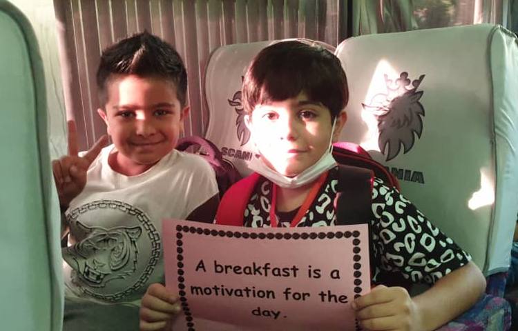 :اردوی زبانی(صبحانه)، کافه بارزیل، کلاس زمین و مریخ 11