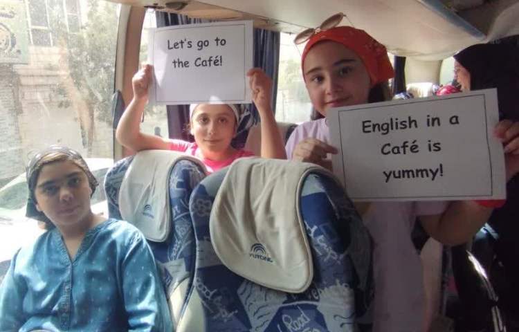 اردوی زبان انگلیسی در باغ کتاب و کافه 10