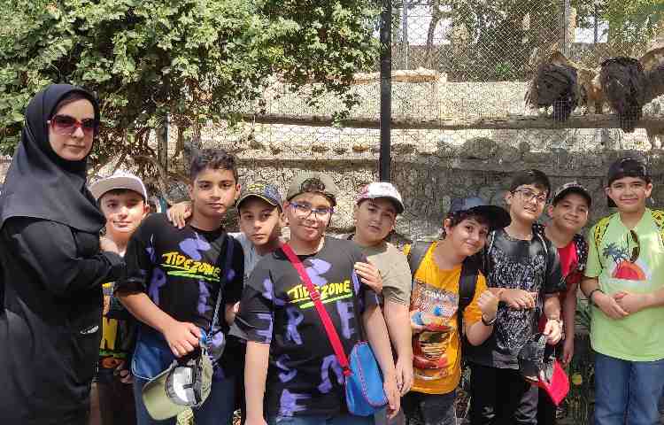 اردوی زبان باغ وحش ارم سبز 2