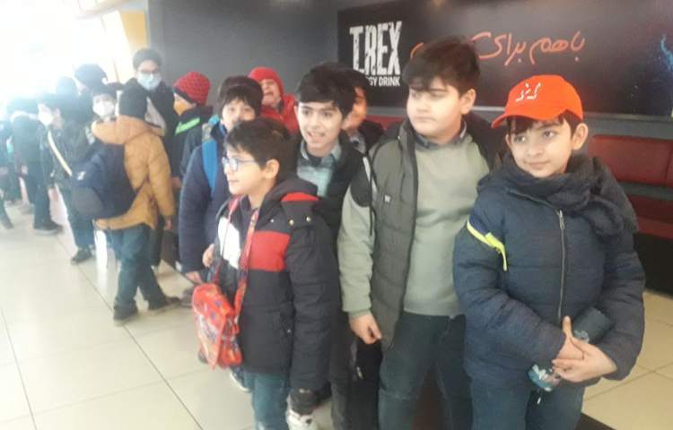 اردوی سینمای کوروش دانش آموزان سوم تا ششم دبستان علوی 6