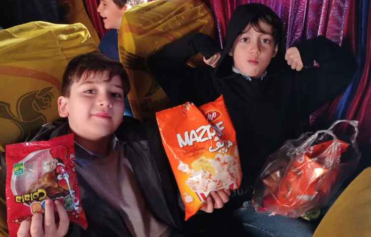 اردوی سینما کوروش 8