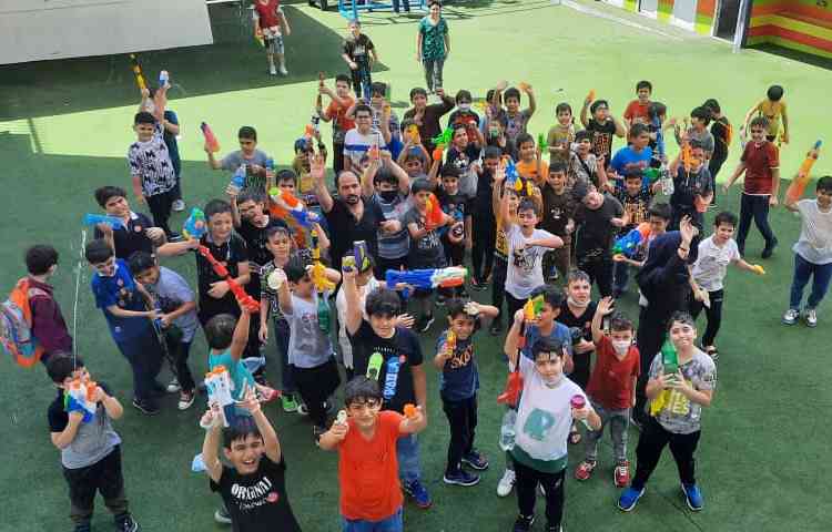 اردوی شاد زبانی دوره دوم دبستان علوی 19