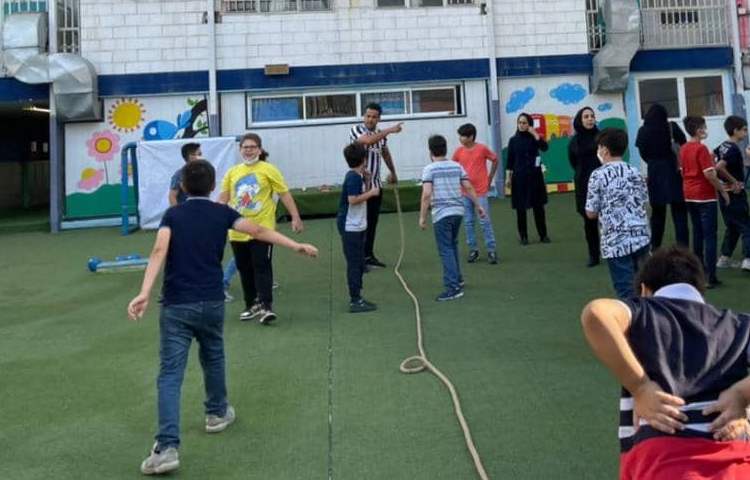 اردوی شاد زبانی دوره دوم دبستان علوی 7