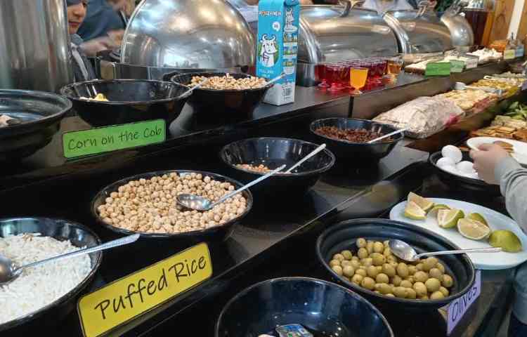 اردوی صبحانه هتل اورین 1