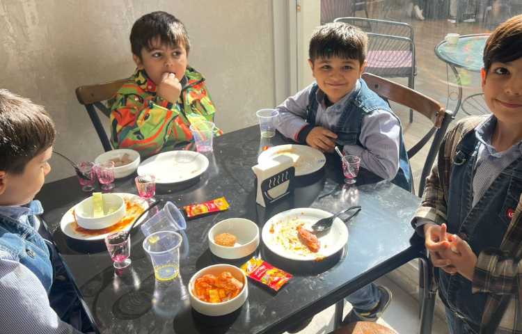 اردوی صبحانه هتل اورین 10