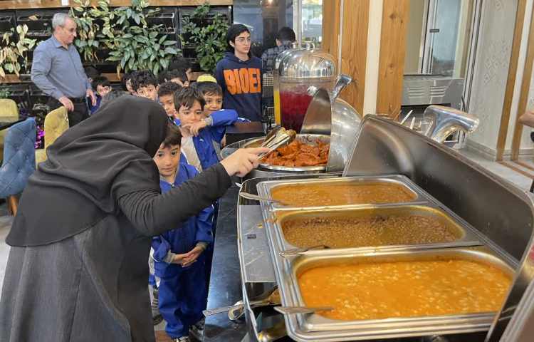 اردوی صبحانه هتل اورین 15