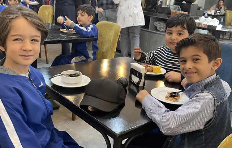 اردوی صبحانه هتل اورین 17