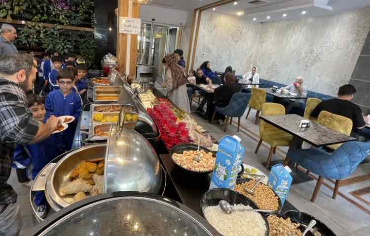 اردوی صبحانه هتل اورین 18