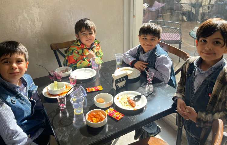 اردوی صبحانه هتل اورین 2