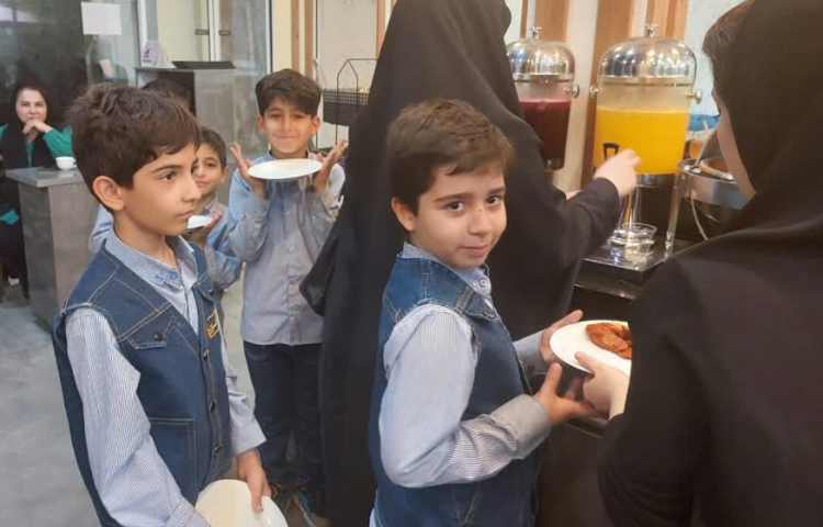 اردوی صبحانه هتل اورین 2