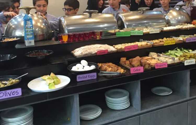 اردوی صبحانه هتل اورین 2