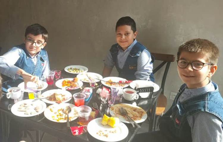 اردوی صبحانه هتل اورین 3