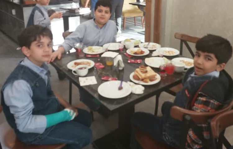 اردوی صبحانه هتل اورین 4