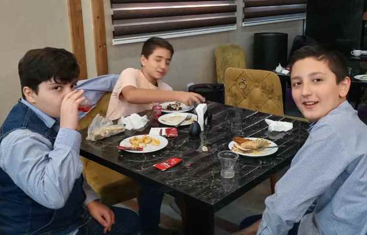 اردوی صبحانه هتل اورین 5