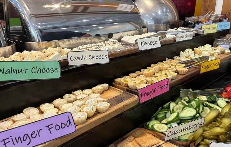 اردوی صبحانه هتل اورین 6