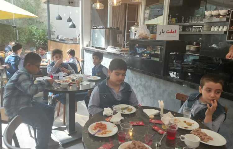 اردوی صبحانه هتل اورین 6