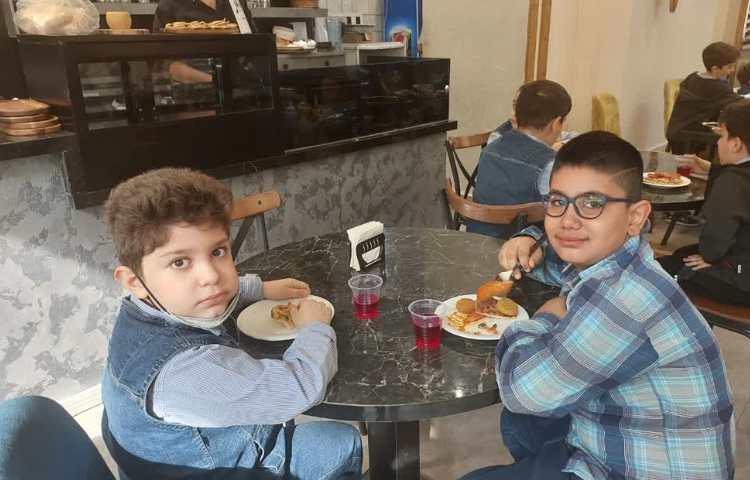 اردوی صبحانه هتل اورین 7