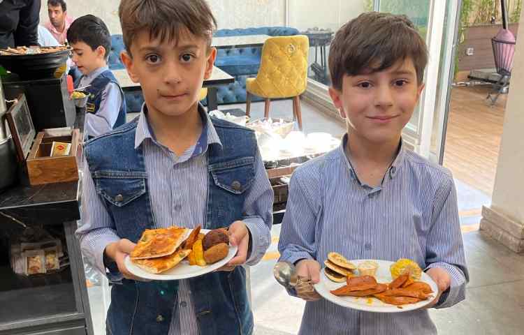 اردوی صبحانه هتل اورین 8