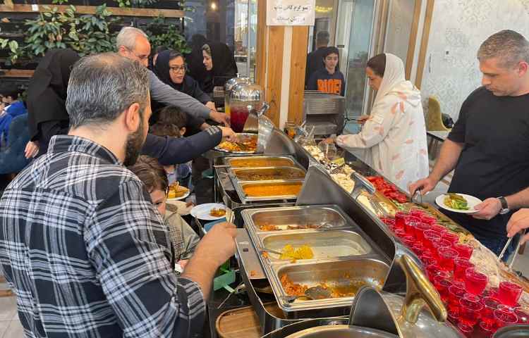 اردوی صبحانه هتل اورین 9