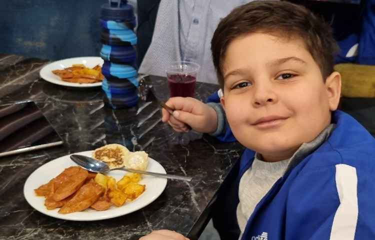 اردوی صبحانه هتل اورین