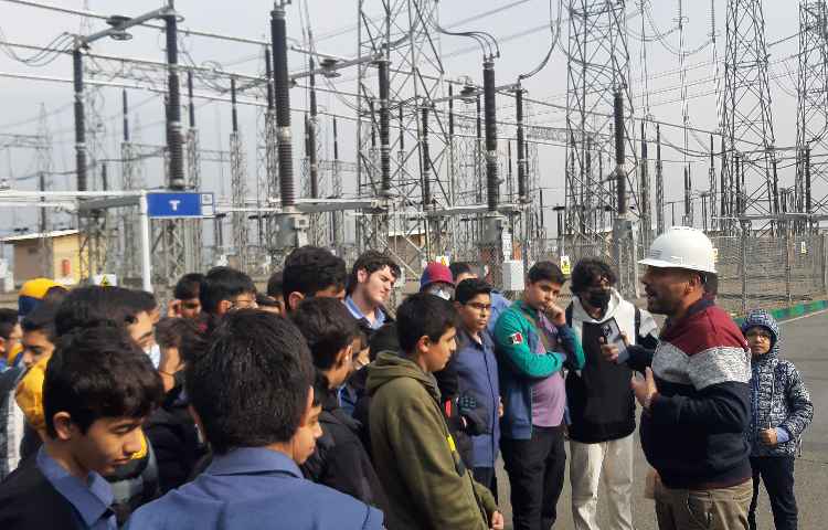 اردوی علمی نیروگاه برق