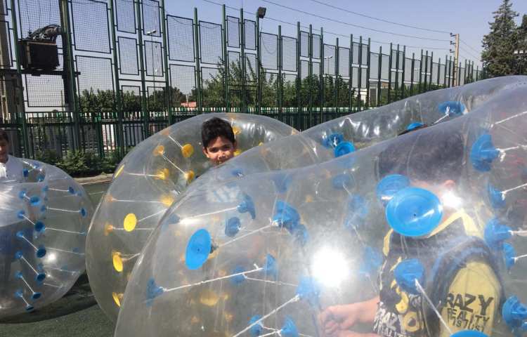 اردوی فوتبال حبابی دانش آموزان پنجم و ششم 14