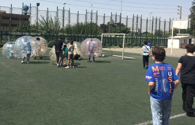 اردوی فوتبال حبابی دانش آموزان پنجم و ششم 22