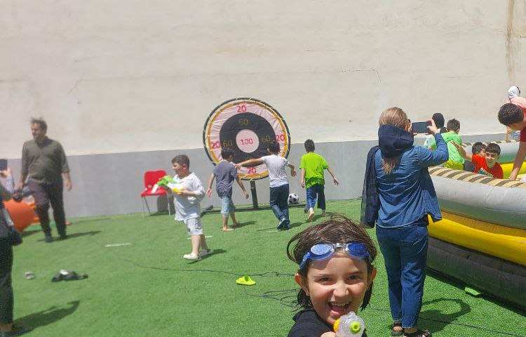 اردوی فوتبال حبابی مادر و فرزند 2