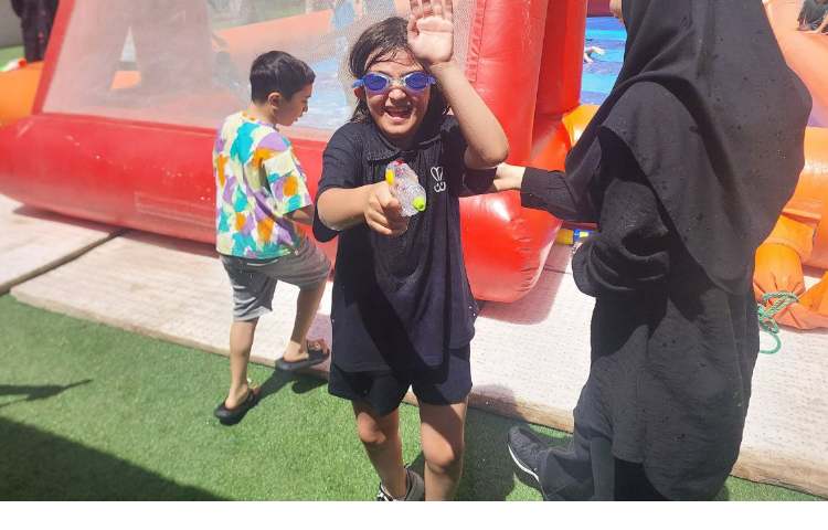 اردوی فوتبال حبابی مادر و فرزند 3