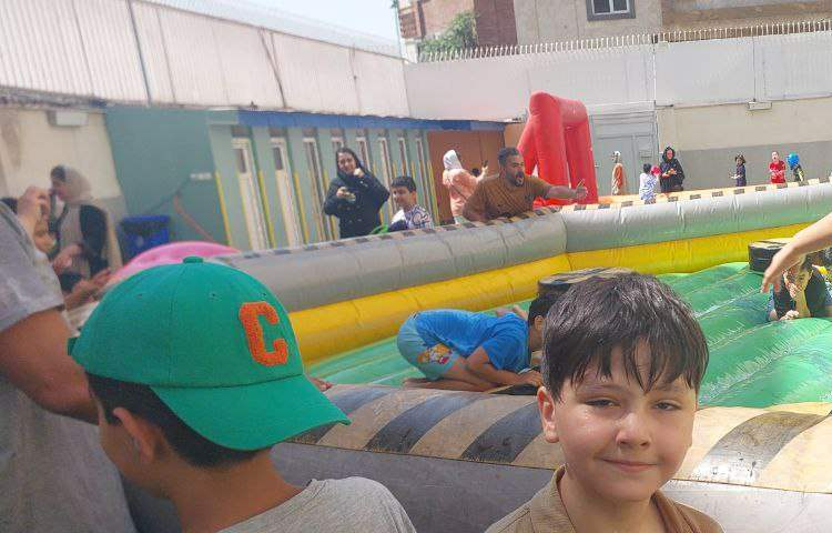 اردوی فوتبال حبابی مادر و فرزند 6