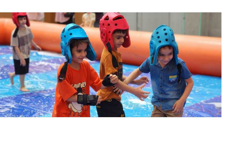 اردوی فوتبال حبابی 2