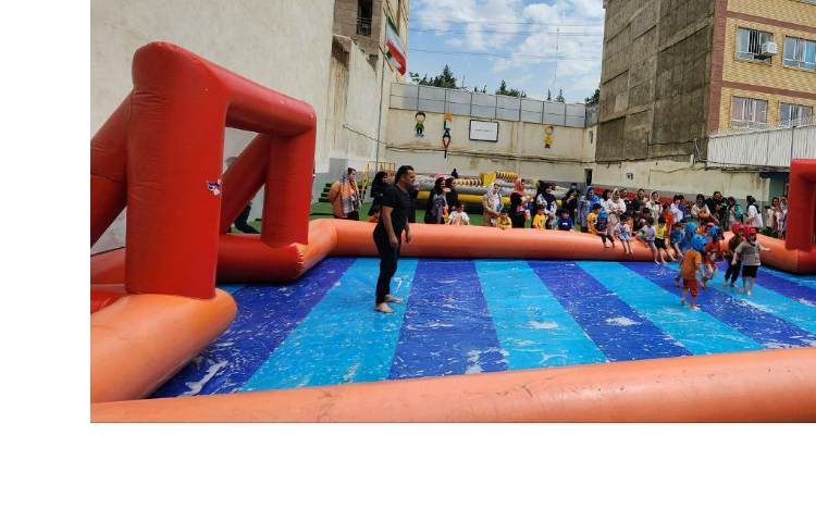 اردوی فوتبال حبابی 3