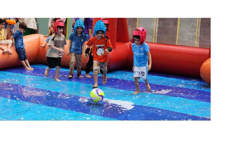 اردوی فوتبال حبابی 5