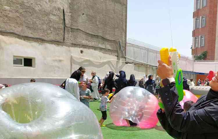 اردوی فوتبال حبابی 5