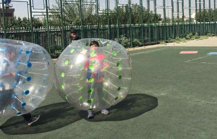 اردوی فوتبال حباب دانش آموزان پنجم و ششم 2