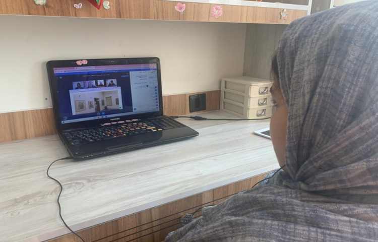 اردوی مجازی جهت بازدید از موزه ی استاد فرشچیان