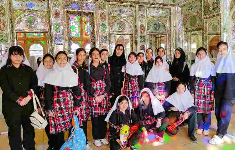 اردوی نارنجستان قوام دانش آموزان عزیز پایه ششم دبستان پرتوعلوی