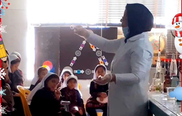 اردوی پژوهشکده دانش آموزان عزیز چهارم دبستان پرتو علوی 1