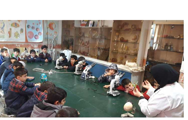 اردوی پژوهشکده دانش اموزی به مناسب هفته ملی علوم 2