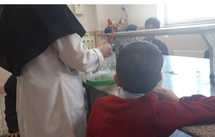 اردوی پژوهشکده دانش اموزی به مناسب هفته ملی علوم 22