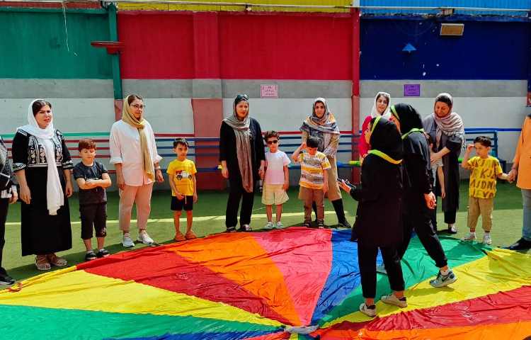 اردوی کف بازی و یک روز خیس در تابستانی گرم 1