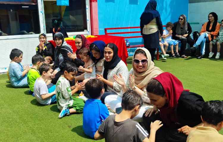 اردوی کف بازی و یک روز خیس در تابستانی گرم 12