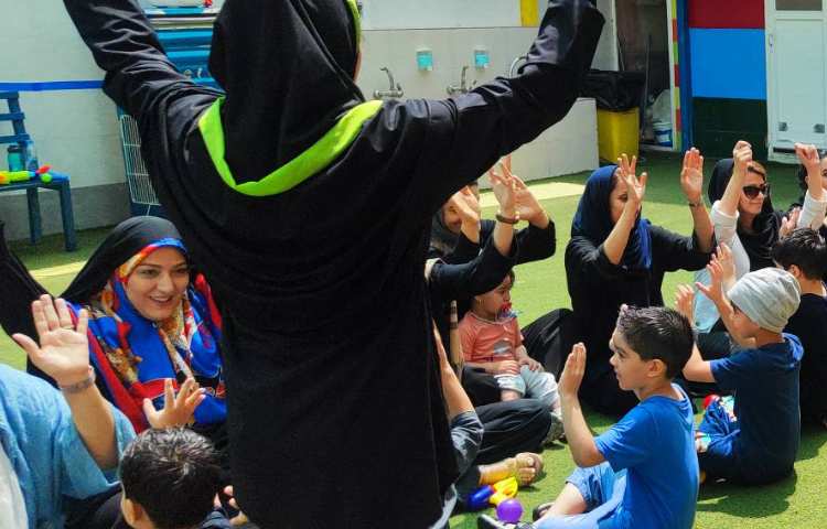 اردوی کف بازی و یک روز خیس در تابستانی گرم 13