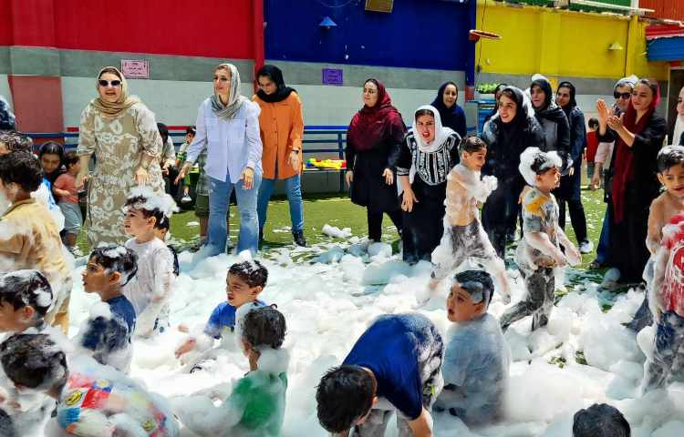 اردوی کف بازی و یک روز خیس در تابستانی گرم 17