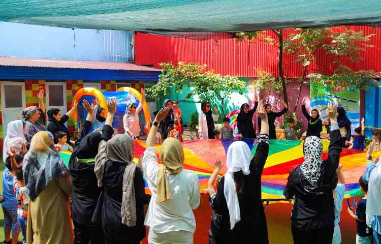 اردوی کف بازی و یک روز خیس در تابستانی گرم 2