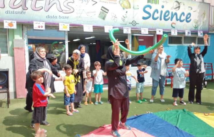 اردوی کف بازی و یک روز خیس در تابستانی گرم 26