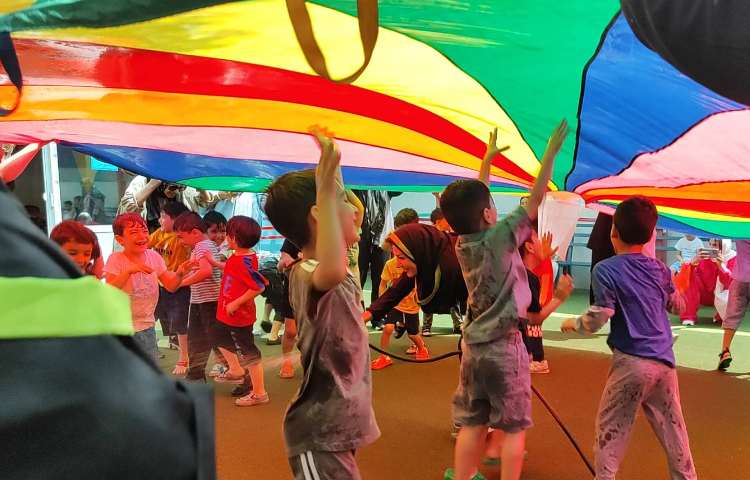 اردوی کف بازی و یک روز خیس در تابستانی گرم 7