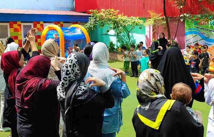 اردوی کف بازی و یک روز خیس در تابستانی گرم 9